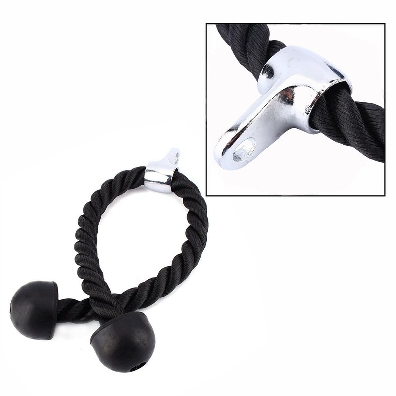 OFKPO Deluxe Gym Tricep Ropes 27-inch Rope Length Heavy Duty