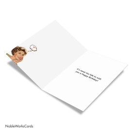 NobleWorks Coffee And Alcohol - Birthday Greeting Card with Envelope (4.63 x 6.75 Inch) - C5671BDG
