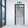 pubblimania Emergency Exit PVC Heavy Duty Outdoor Indoor (29 x