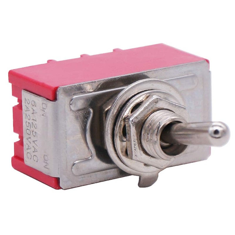 Twidec/2Pcs Mini Toggle Switch 4PDT 2 Position 12 Pins ON/ON