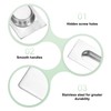 M METERXITY 2-Pack Recessed Finger Pulls, 4.72 Inch Inner Circle