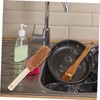 VILLFUL Coconut Bristle Dish Brush Soft Palm Scrubber for Cast