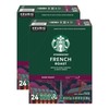 Starbucks Coffee K-Cup Pods, French Roast, Dark Roast Coffee, Notes