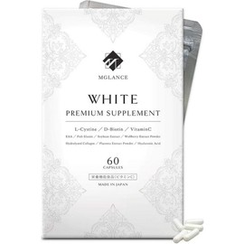Nutritional functional food L Cystine Vitamin C beauty supplement carefully selected 33 types of drinking sun protection supplement 30-day supply Emgrance White, 1 pc / 영양기능식품 L 시스틴 비타민C 미용 보충제 엄선 33종 마시는 태양 대책 보조식품 30일분 엠그런스 화이트, 1개