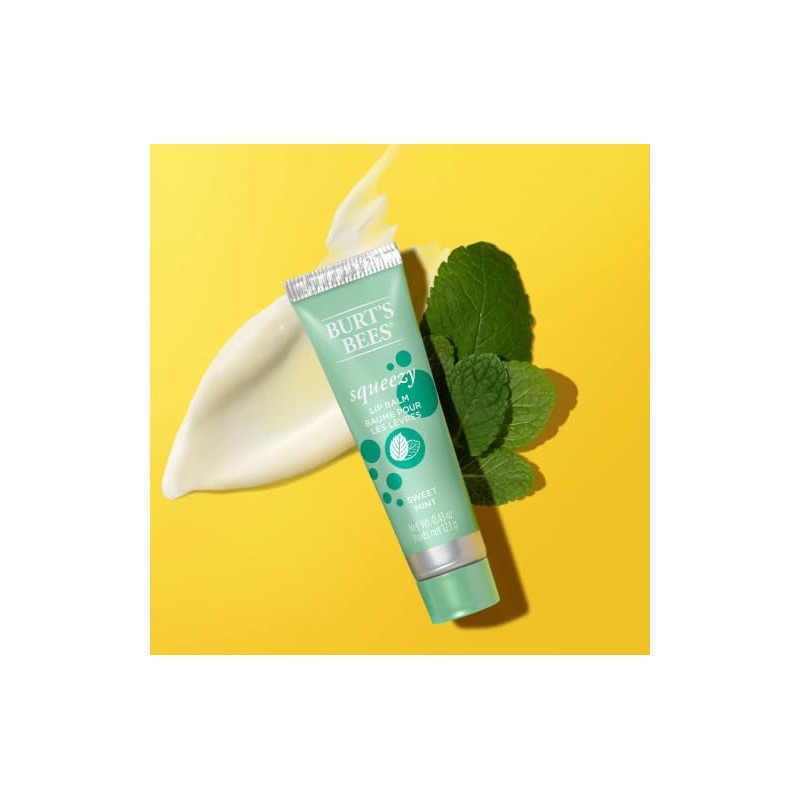 Paquete de 6 bálsamos labiales Burt's Bees Squeezy - Menta