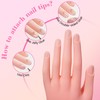 Practice Hand for Acrylic Nails, Flexible Nail Mannequin Hands for