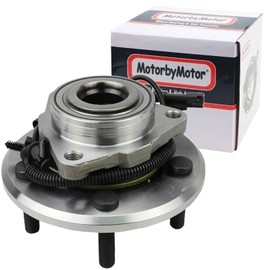 MotorbyMotor HA590515 Front Wheel Bearing and Hub Assembly ABS with 5 Lugs Fits for 2012-2018 Ram 1500, 2019-2021 Ram 1500 Classic Low-Runout OE Directly Replacement Hub Bearing