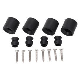 Trailer Rubber Door Holder, Set of 4, Horse RV Cargo Hold, Black, Prevent Shaking, Reduce Impact, Keep Window Open, for Most RVs, Boat Doors, Enclosed Trailers