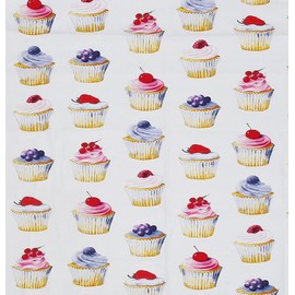 Beautiful Cotton Apron With Pretty Cupcake Design