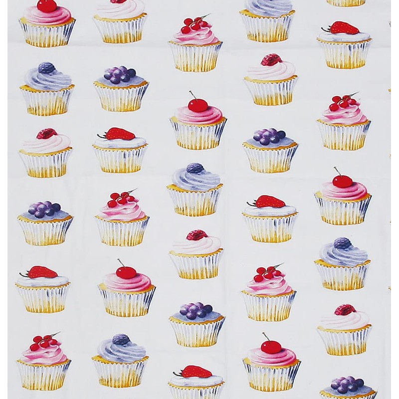 Beautiful Cotton Apron With Pretty Cupcake Design