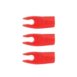 Black Eagle Pin Nock - Red - Dozen