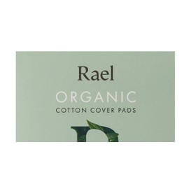 Rael, Organic Cotton Cover Pads, Regular, 14 Count