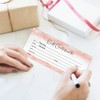 Blank Gift Certificate for Business, 25 Rose Gold Gift Certificate
