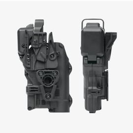 Rapid Force Level 3 Duty Holster with Light - Compatible with Glock, SIG and Smith & Wesson, Left Hand, Axon Optional, Professional Grade for Law Enforcement and Military