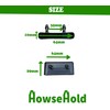 Bed Slat End Caps Holders [4 Pack] Replacement Plastic Bed