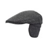 WALKER AND HAWKES - Harris Tweed Edward Flat Cap w/Foldable