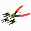 Dapetz ® 4Pc Circlip Pliers Multi-Function Retaining Snap Ring Combination