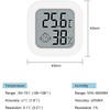 Termómetro interior Humedad LCD digital Sensor de temperatura Medidor Medidor