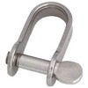 Mizumoto Machine B766 Stainless Steel Plate Shackle Length 0.7 inch (19 mm) Inner Width 0.4 inch (10 mm)
