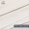 DRAPES & DECOR Pillow Cases 4 Pack- 100% Cotton Housewife