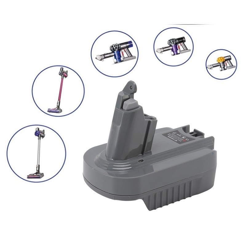 Vacuum Cleaner Battery Converter ABS 18V to 21.6V Over Temp