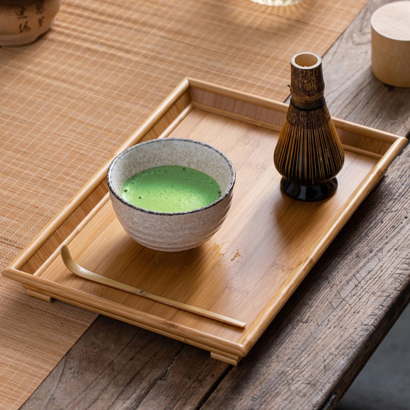 GNAUMORE Matcha Spoon, Bamboo Matcha Tea Whisk, Conventional Matcha Spoon,