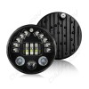 XWQHJW For Freightliner Coronado 7'' LED Headlight Round Projector Hi-Low