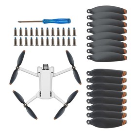 GRABOTE 16Pcs Propellers Replacement Props Blade Compatible for DJI Mini 2 / Mini SE/Mini 2 SE/Mini 4K Drone, Replacement Spare Propellers Blades