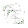 Vow Renewal Certificate on Linen 6pk 8.5x11” Marriage License Gold