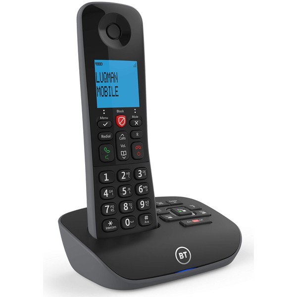 BT Essential Cordless Landline House Phone with Nuisance Call Blocker,