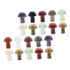 Kisangel 20pcs Mushroom Decor Mushroom Statues for Home Office Restaurant