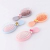 Portable Lovely Character Colorful Mini Hair Brush Brush Bee Sky 2ea