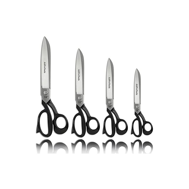 AAProTools 8",10",12", 14" Tailor Upholstery Scissors Shears Heavy Duty -