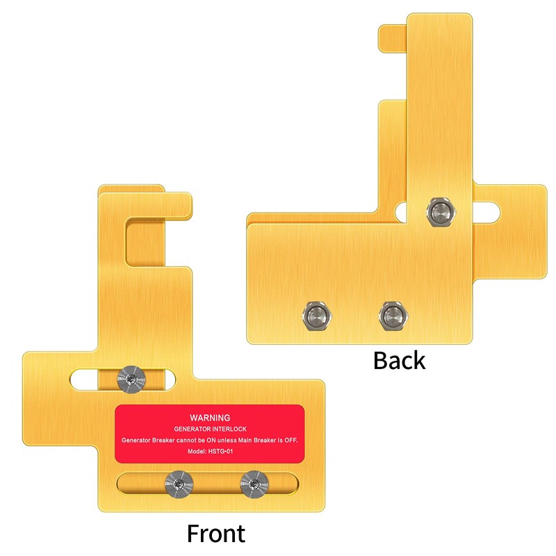 Generator Interlock Kit, Main Breaker Interlock Kit for Murray or