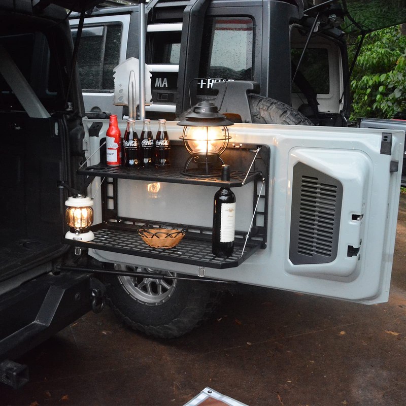 EOIS Tailgate Table Rear Foldable Cargo Shelf Aluminum Alloy Storage