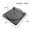Miss Rui Vinyl Record Coasters with Player Holder, Set of