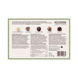 Heilemann Pralinés Deluxe – Nougat- und Trüffelvariationen, 147 g