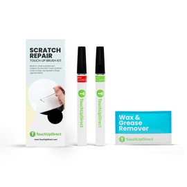 TouchUpDirect UM Agate Black Compatible with Ford Exact Match Scratch Repair Touch Up Paint - Brush Kit