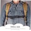 PACKOVE 2Pcs Adjustable Outdoor Backpack Chest Straps with Quick Release