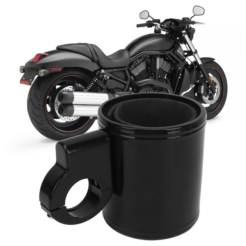 Motorcycle Handlebar Drink Holder, Aluminium Alloy, Adjustable Drink Holder, Cups,