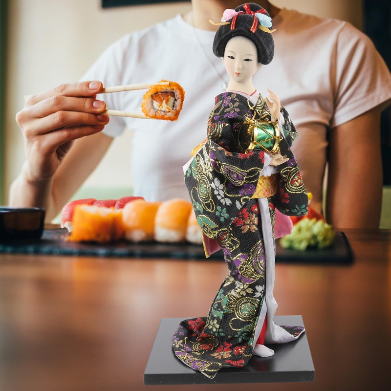 Homoyoyo Asian Kimono Doll Home Decor Japanese Ornaments Japanese Kimono