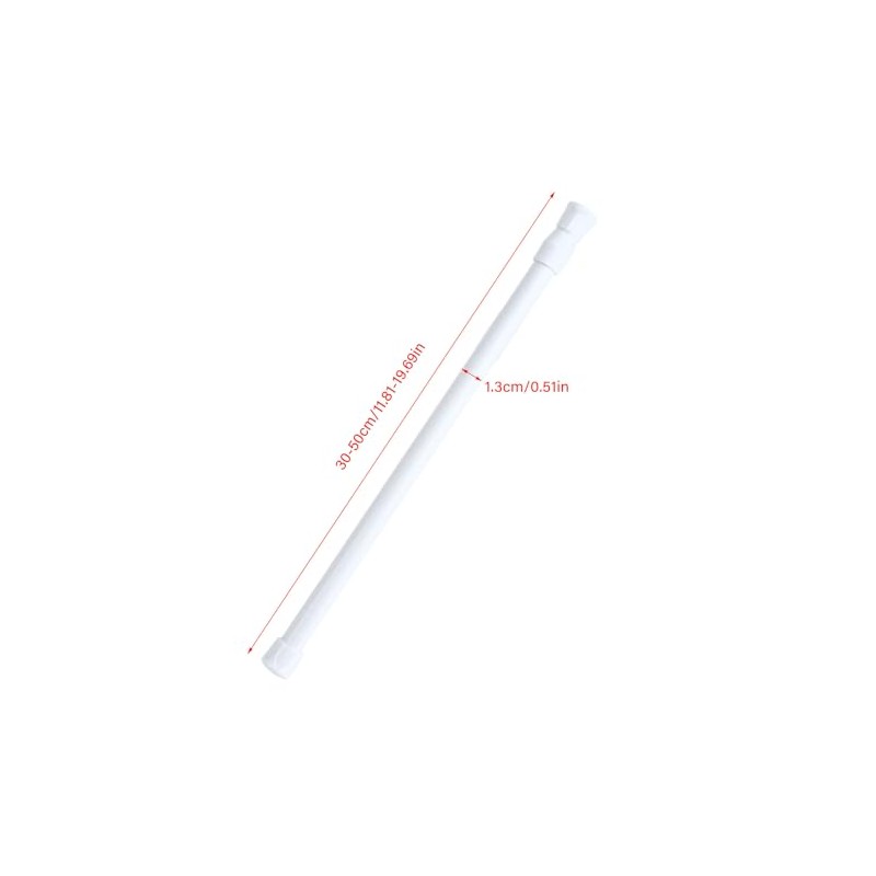 Barra Cortina Ducha Extensible para Ropa Cortina Toalla 30-50CM, Barras