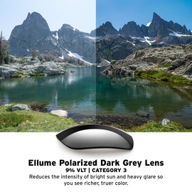 Zeal Optics Windsor | Plant-Based Polarized Sunglasses for Men & Women - Matte Black/Polarized Dark Grey Lens