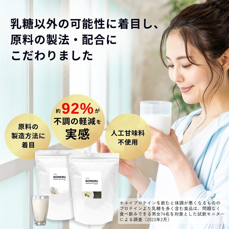 NOMERU Whey Protein (700g, Yogurt)