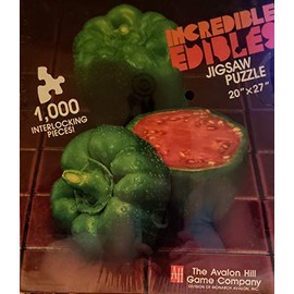 Incredible Edibles Pepper Tomato 1000 Piece Jigsaw Puzzle, 20 by 27 Inches