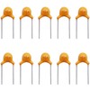 mxuteuk 0.1uF 104 100nF Multilayer Monolithic Ceramic Capacitor 5.08mm