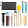 Clay Sculpting Tool Kit for Pottery & Modeling – 25-43