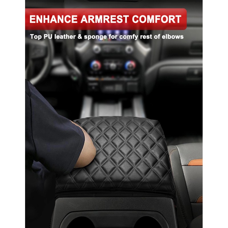 KBH Fit 2020-2025 Silverado Sierra 1500 Bucket Seat Console Lid
