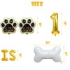 Vetwo 112pcs Dog 1st Birthday Decorations Some Pawty Is 1