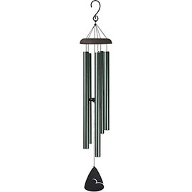 Carson Home Accents Signature Series Chimes 44-Inch Forest Green Fleck Chime